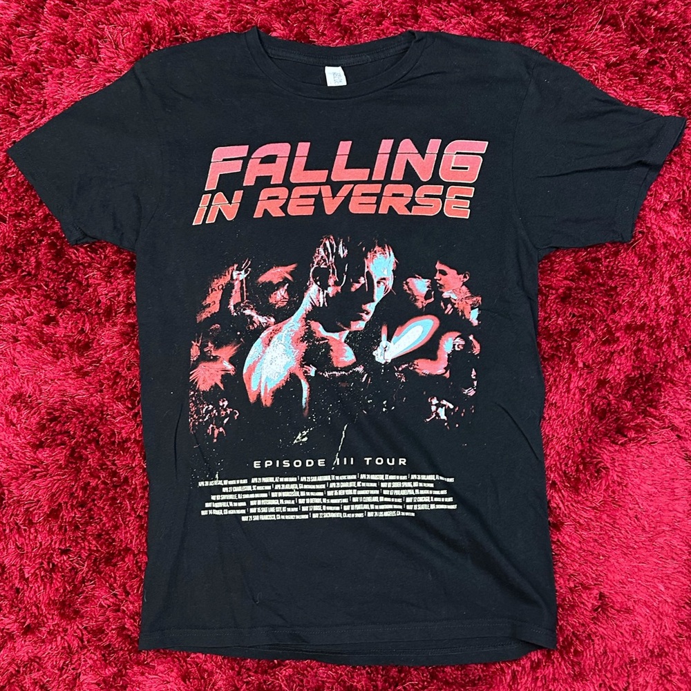 Falling In Reverse Episode 3 Shirt Tour Dates Brand Album Small